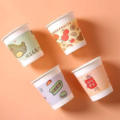 Disposable paper cup